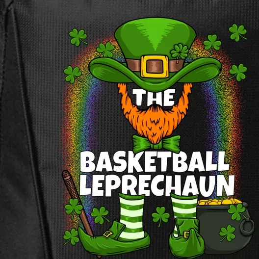 Basketball Leprechaun Family Matching St Patricks Day Party Cool Gift City Backpack