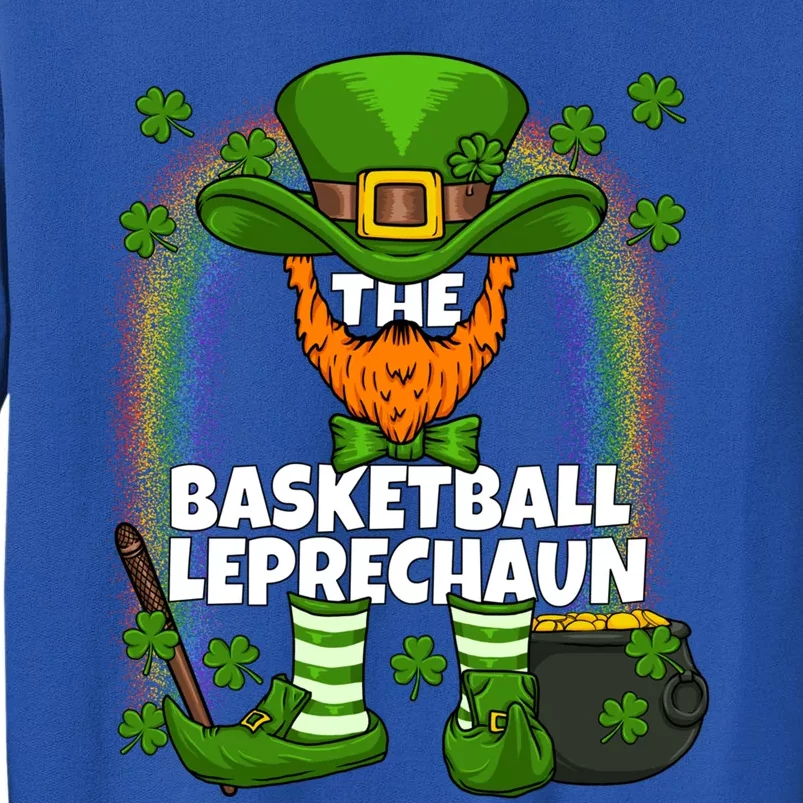 Basketball Leprechaun Family Matching St Patricks Day Party Cool Gift Tall Sweatshirt