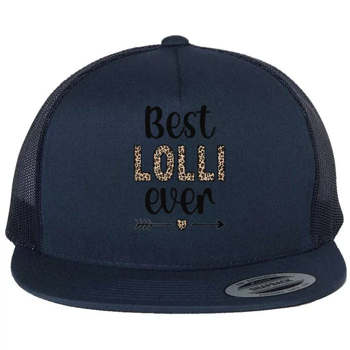 Best Lolli Grandmother Appreciation Lolli Grandma Flat Bill Trucker Hat