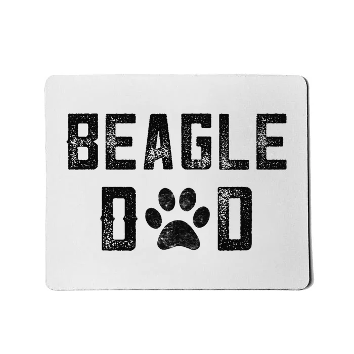 Beagle Lover Gifts I Love My Beagle Dad Beagle Owner Gifts Mousepad