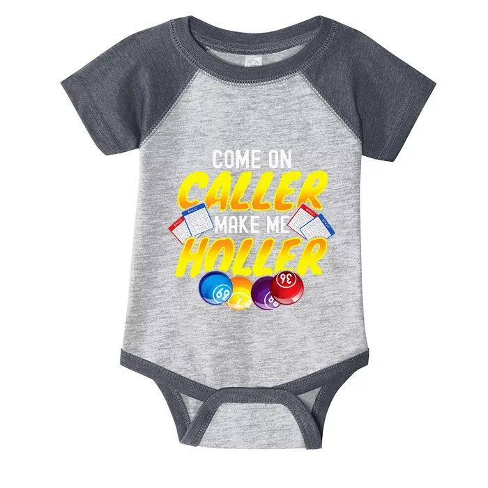 Bingo Lottery Game Lucky Players Infant Baby Jersey Bodysuit