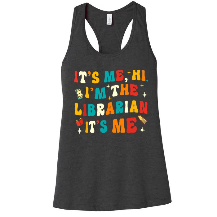 Book Lover Gifts Funny Bookworm Book Nerd Librarian Women's Racerback Tank