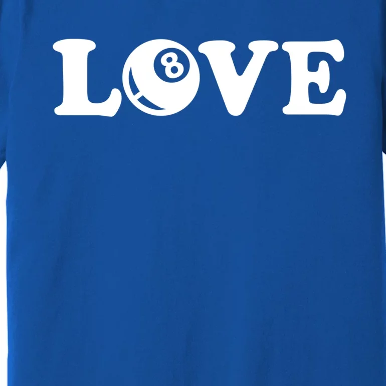 Billiards Love Gift Premium T-Shirt