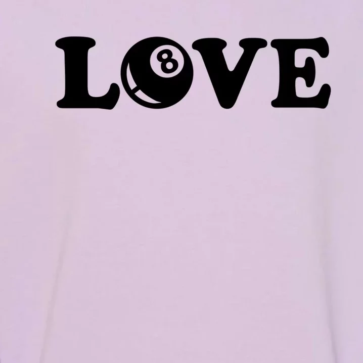 Billiards Love Gift Garment-Dyed Sweatshirt