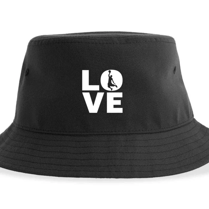 Basketball Lover Gift For Basketball Players & Basketballers Sustainable Bucket Hat