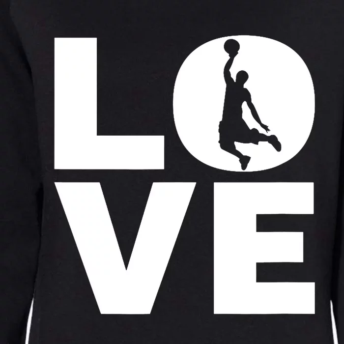 Basketball Lover Gift For Basketball Players & Basketballers Womens California Wash Sweatshirt