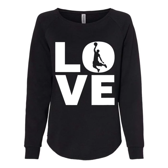 Basketball Lover Gift For Basketball Players & Basketballers Womens California Wash Sweatshirt