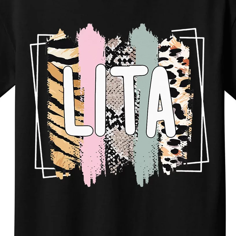 Best Lita Grandmother Appreciation Lita Grandma Kids T-Shirt