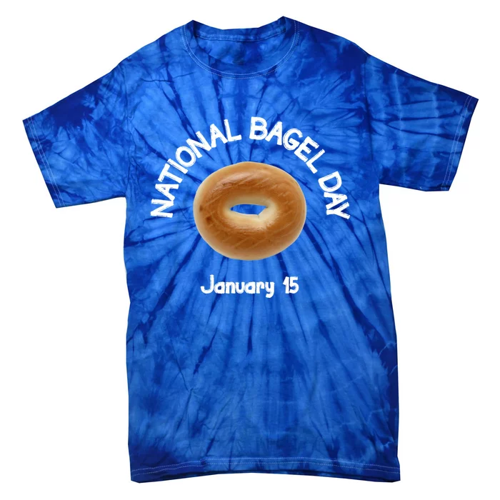 Bagel Lovers Gift Tie-Dye T-Shirt