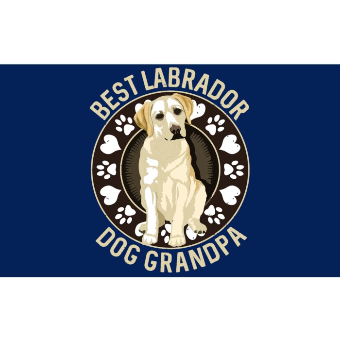 Best Labrador Grandpa Ever Bumper Sticker