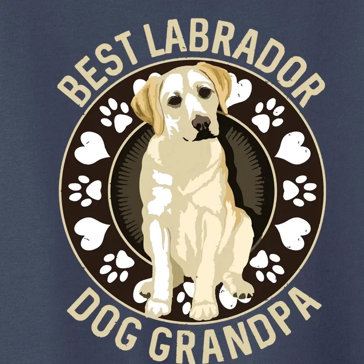 Best Labrador Grandpa Ever Toddler T-Shirt