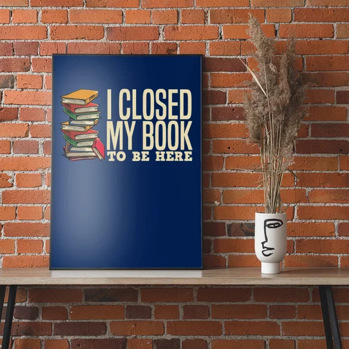 Book Lover Gift For Reader Funny Cool Librarian Poster