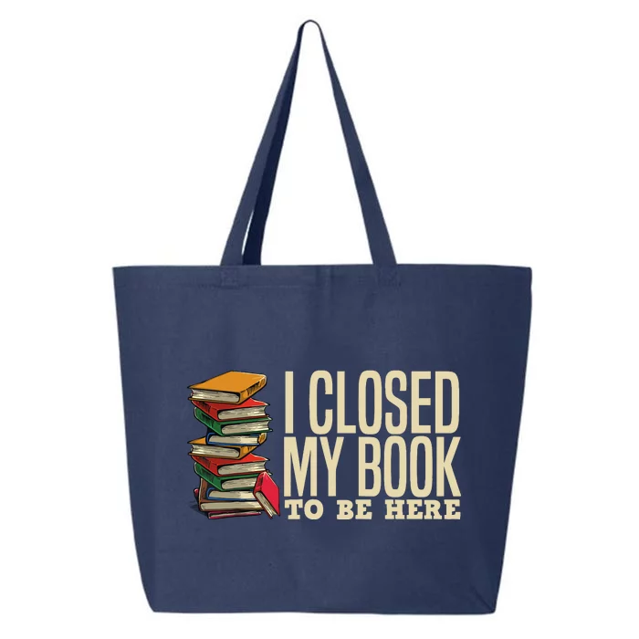 Book Lover Gift For Reader Funny Cool Librarian 25L Jumbo Tote