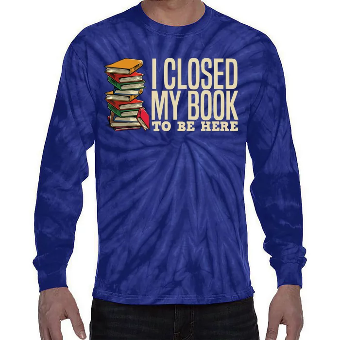 Book Lover Gift For Reader Funny Cool Librarian Tie-Dye Long Sleeve Shirt