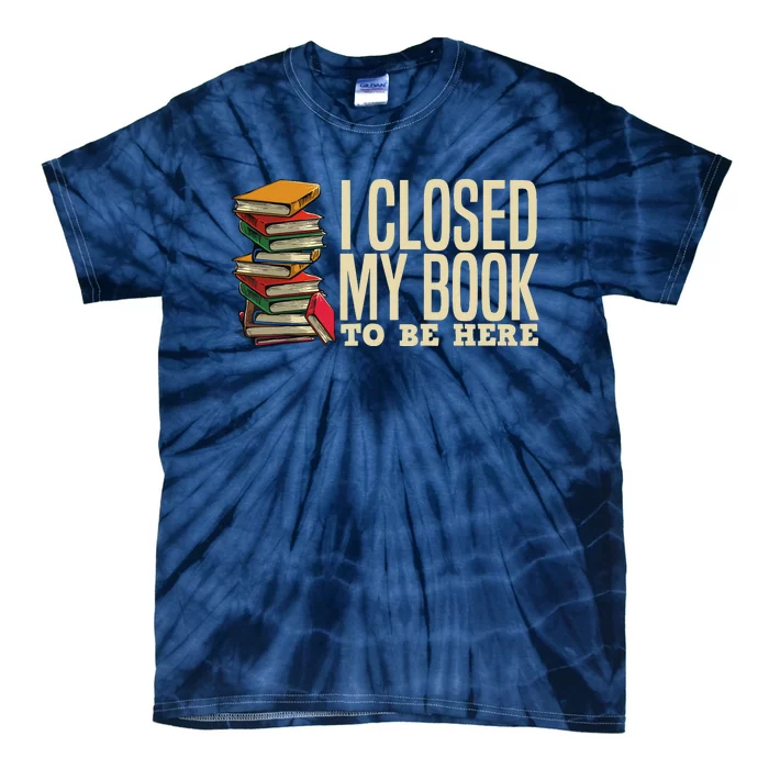 Book Lover Gift For Reader Funny Cool Librarian Tie-Dye T-Shirt