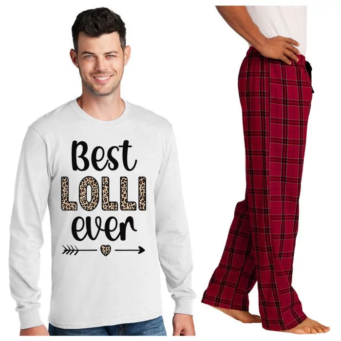 Best Lolli Grandmother Appreciation Lolli Grandma Long Sleeve Pajama Set