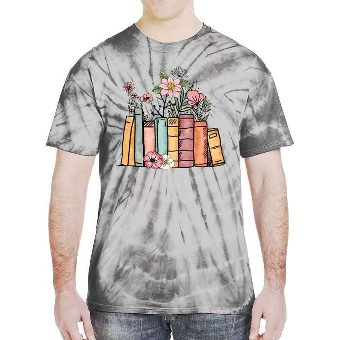 Book Lover Gift Reading Tie-Dye T-Shirt