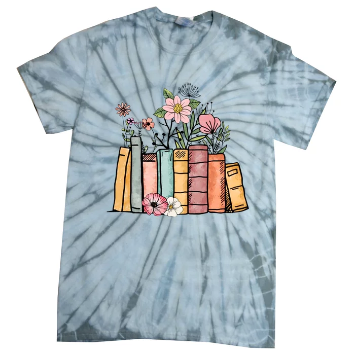 Book Lover Gift Reading Tie-Dye T-Shirt