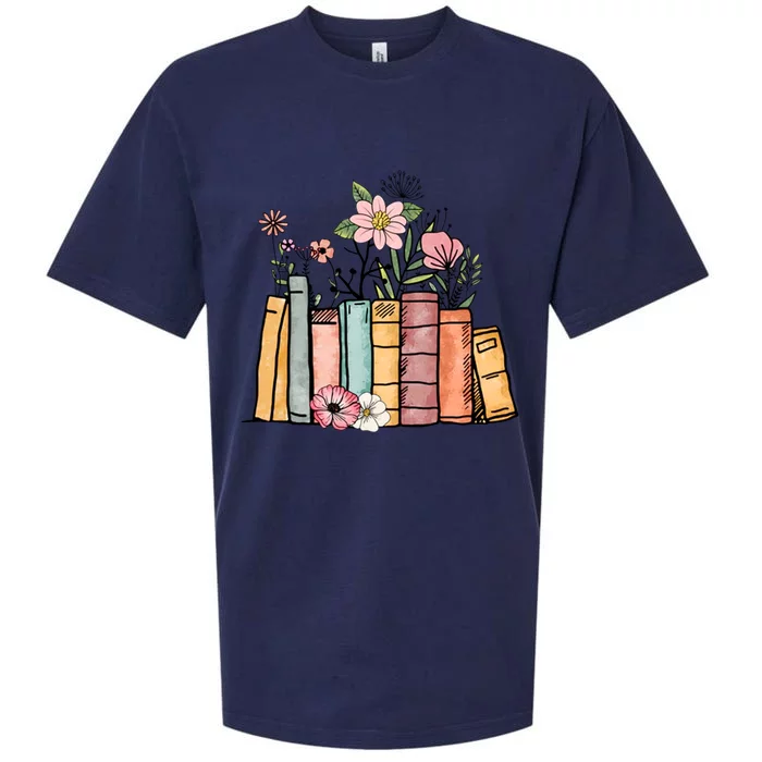 Book Lover Gift Reading Sueded Cloud Jersey T-Shirt