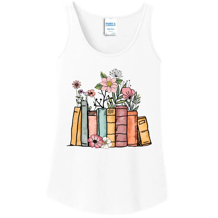 Book Lover Gift Reading Ladies Essential Tank