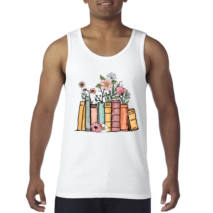 Book Lover Gift Reading Tank Top