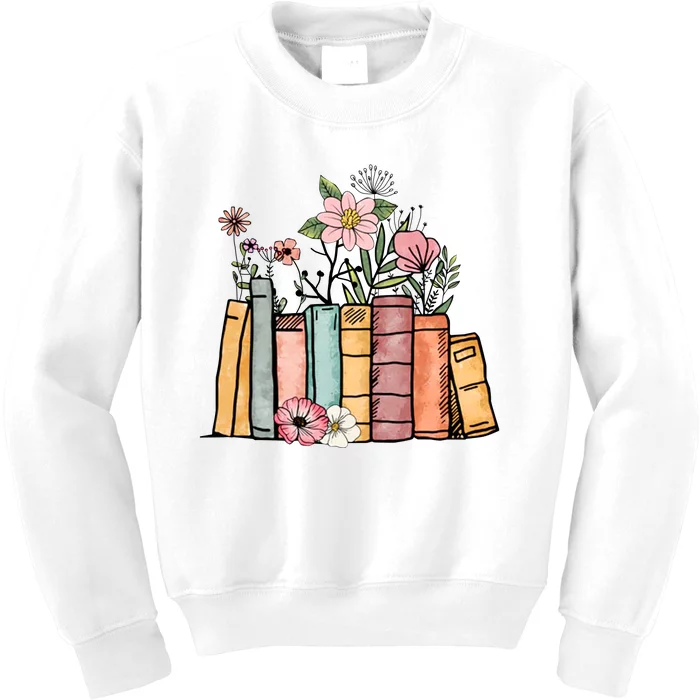 Book Lover Gift Reading Kids Sweatshirt