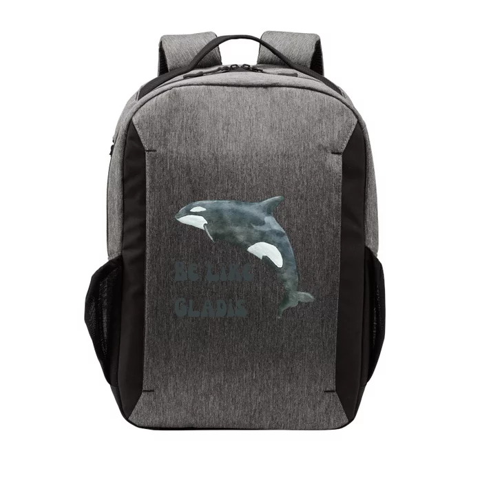 Be Like Gladis The Yacht Sinking Killer Whale Sink The Rich With White Gladys Vector Backpack