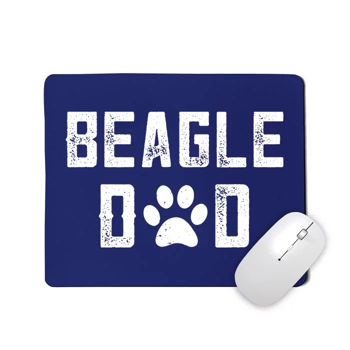 Beagle Lover Gifts I Love My Beagle Dad Beagle Owner Gifts Mousepad