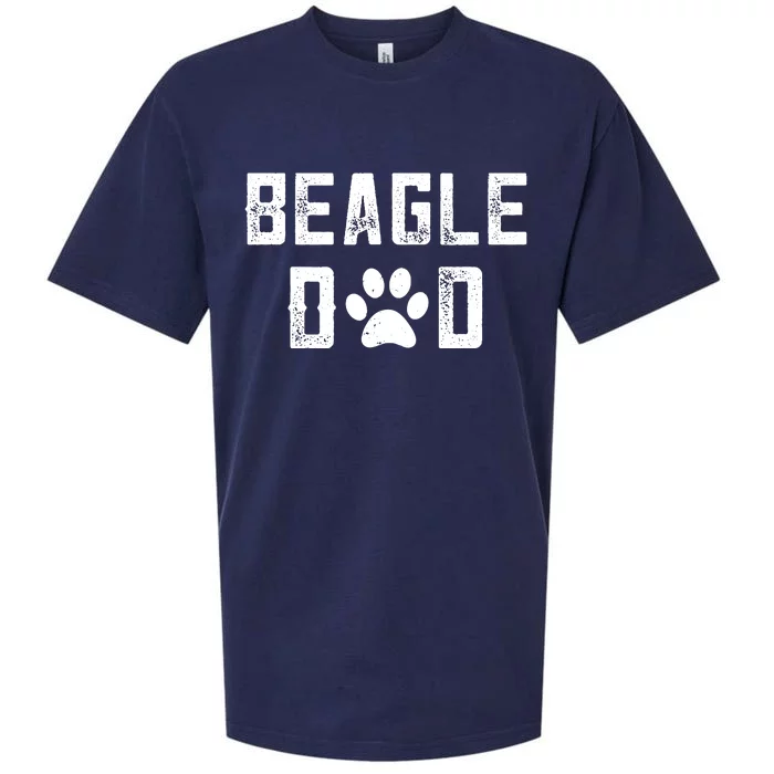 Beagle Lover Gifts I Love My Beagle Dad Beagle Owner Gifts Sueded Cloud Jersey T-Shirt