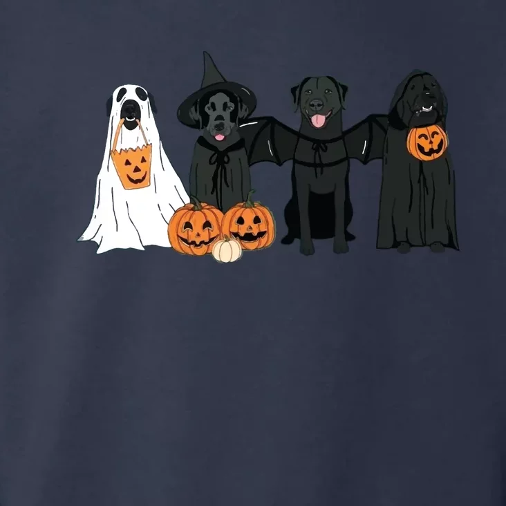 Black Labrador Halloween Halloween Dog Toddler Hoodie