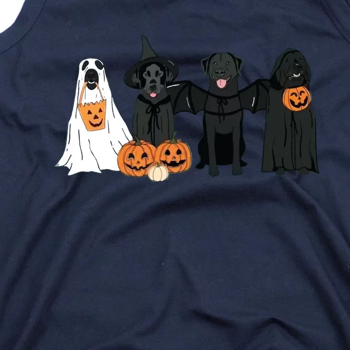 Black Labrador Halloween Halloween Dog Tank Top