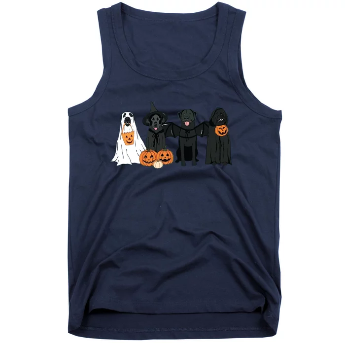 Black Labrador Halloween Halloween Dog Tank Top