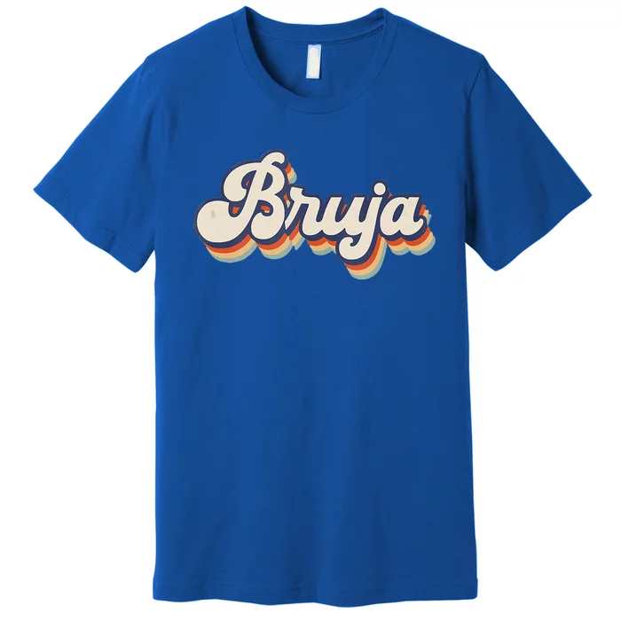 Bruja Latina Halloween Retro Style Premium T-Shirt