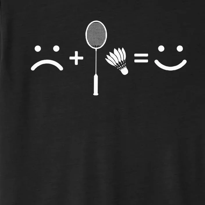 Badminton Love Happy Team Player Coach ChromaSoft Performance T-Shirt