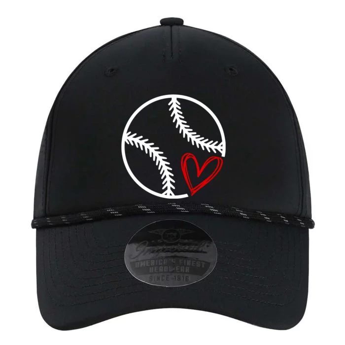 Baseball Lovers Heart Performance The Dyno Cap