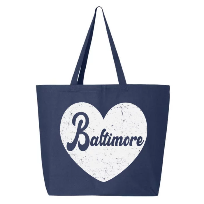 Baltimore Love Heart Support Tribute 25L Jumbo Tote