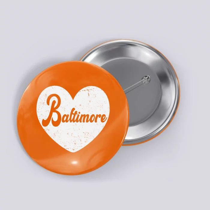 Baltimore Love Heart Support Tribute Button