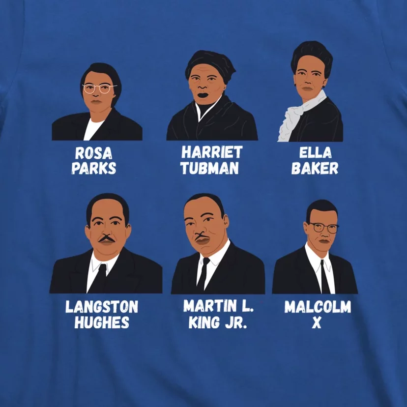 Black Leaders Inspiring Black History African American Gift T-Shirt