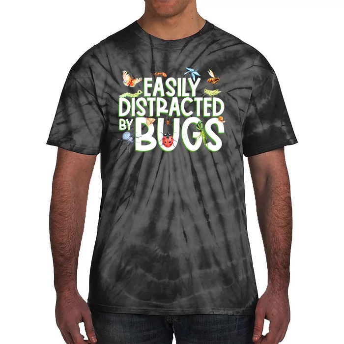 Bug Lover Insect Lover Types Of Bugs Bug Collector Bug Tie-Dye T-Shirt