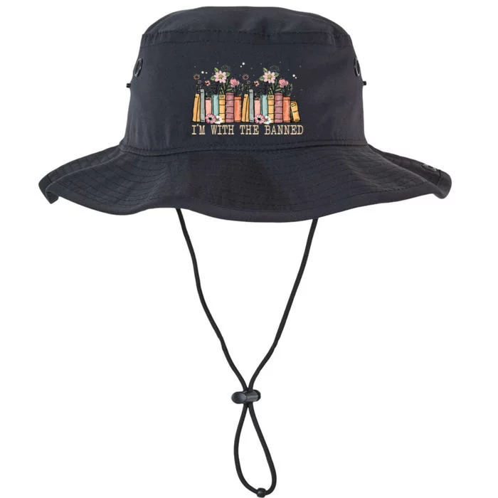 Book Lovers Im With The Banned Books Legacy Cool Fit Booney Bucket Hat