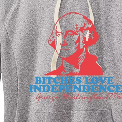 Bitches Love Independence Women's Fleece Hoodie