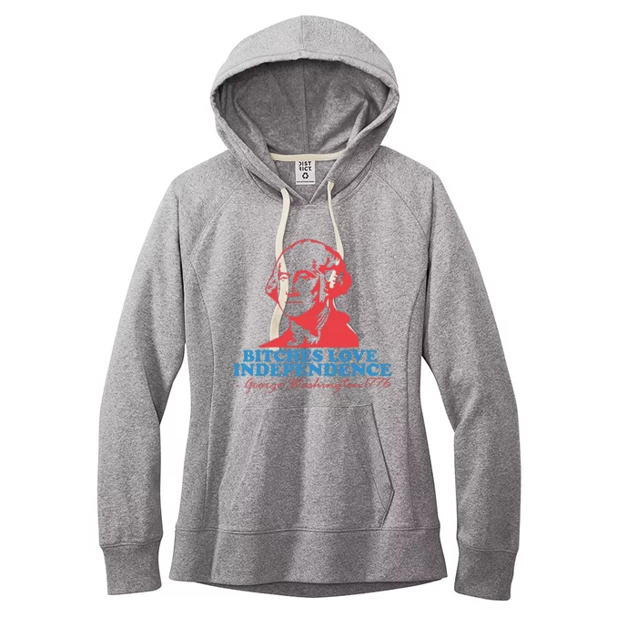 Bitches Love Independence Women's Fleece Hoodie