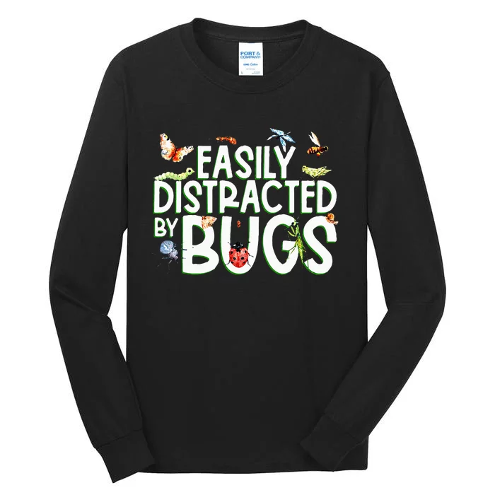 Bug Lover Insect Lover Types Of Bugs Bug Collector Bug Tall Long Sleeve T-Shirt