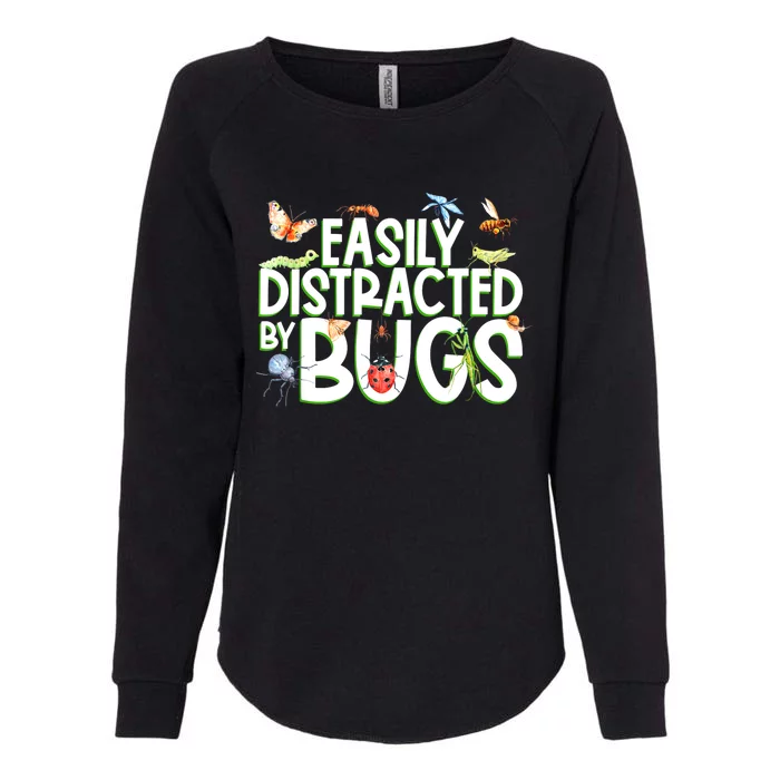 Bug Lover Insect Lover Types Of Bugs Bug Collector Bug Womens California Wash Sweatshirt