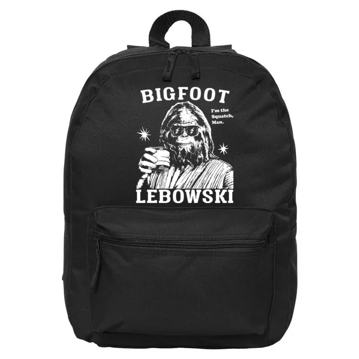 Bigfoot Lebowski IM The Squatch Man 16 in Basic Backpack