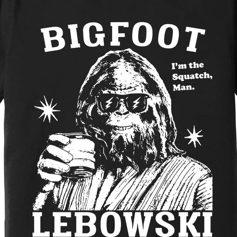 Bigfoot Lebowski IM The Squatch Man Premium T-Shirt