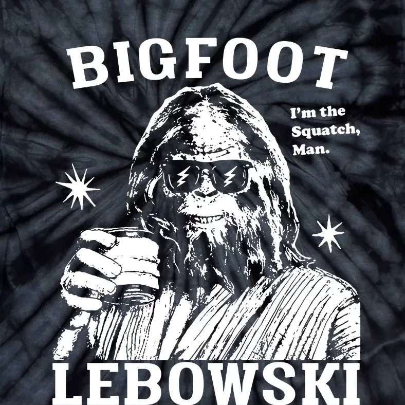 Bigfoot Lebowski IM The Squatch Man Tie-Dye T-Shirt