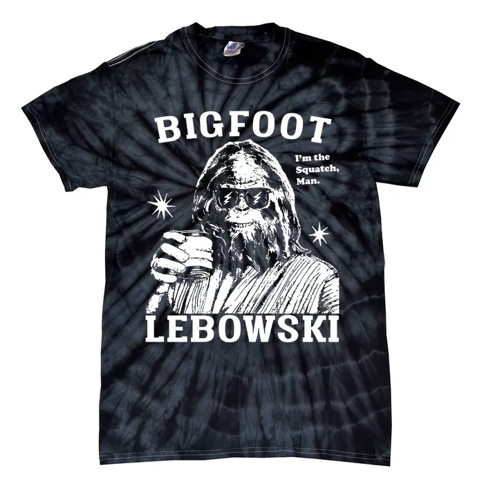 Bigfoot Lebowski IM The Squatch Man Tie-Dye T-Shirt