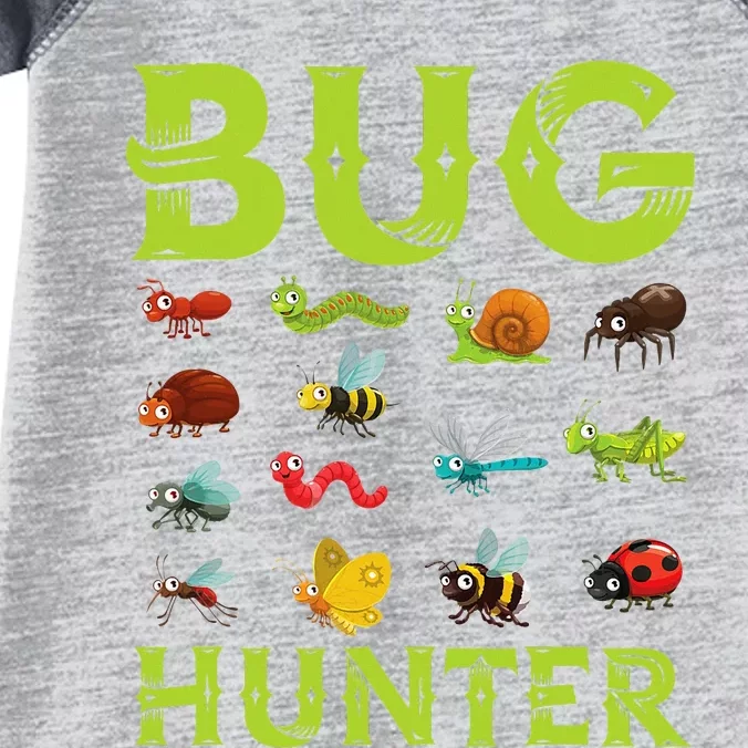 Bug Lover Insects Entomologist Biologist Infant Baby Jersey Bodysuit