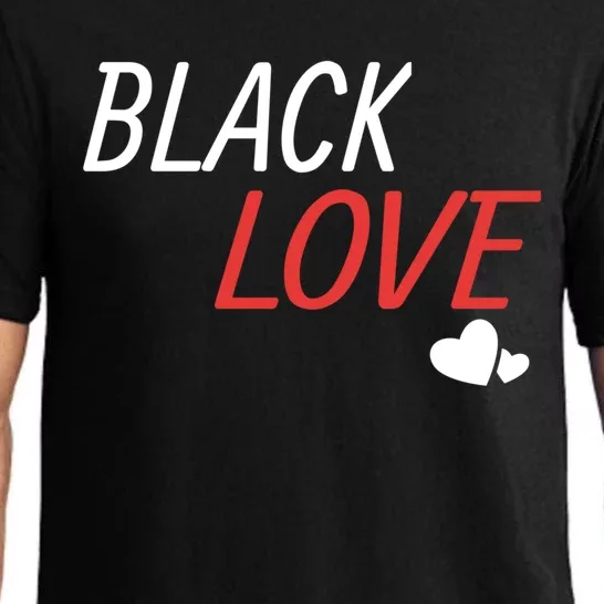 Black Love Is A Beautiful Work Of Art African Couple Gift Funny Gift Pajama Set